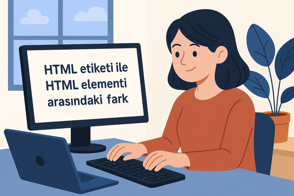 HTML Elementleri Nedir? Nelerdir ? Html Elementi ve Html Etiketi Arasındaki Fark Nedir ? html etiketleri ve html elementleri arasındaki fark