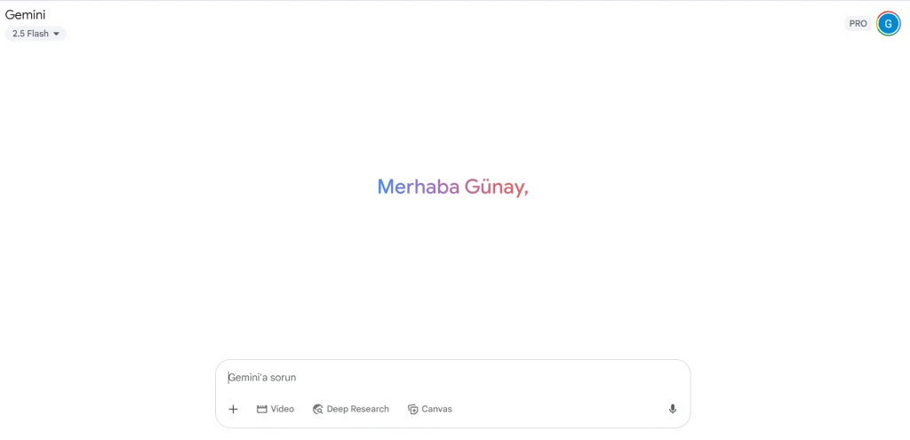 Google Gemini Nedir ? Nasıl Kullanılır ? Gemini Ücretsiz Mi ? google gemini prompt ekranı
