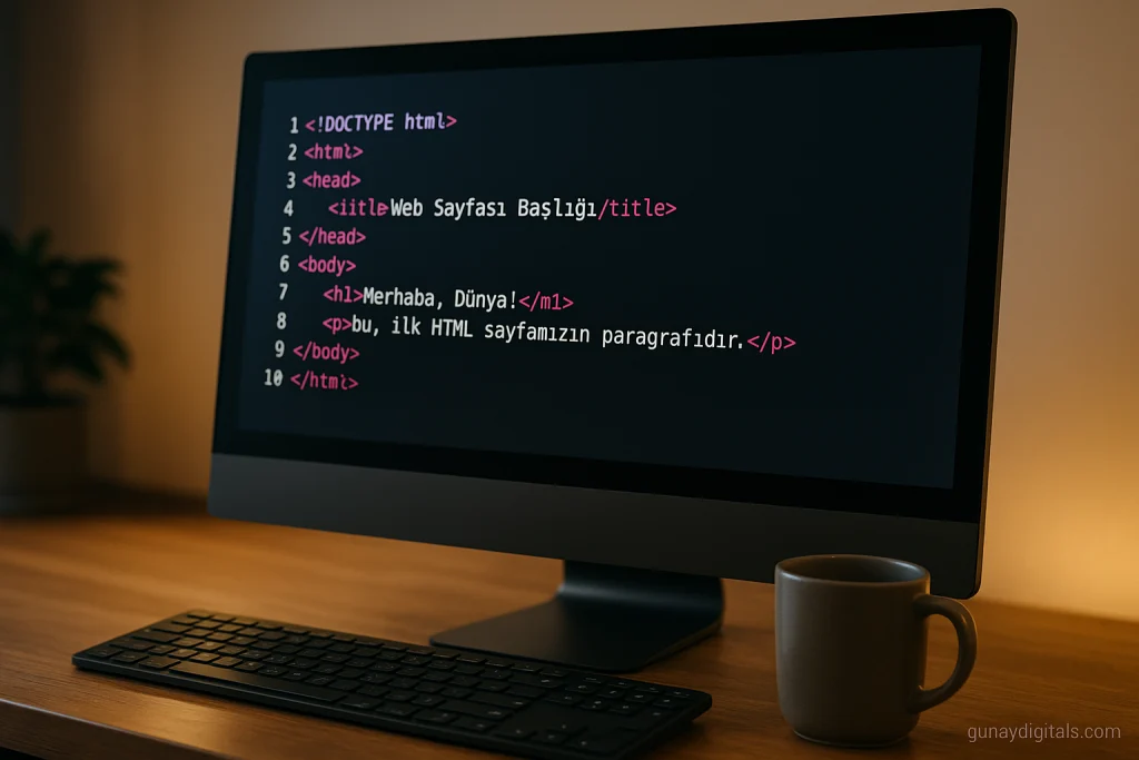 html kodları nelerdir html nedir
