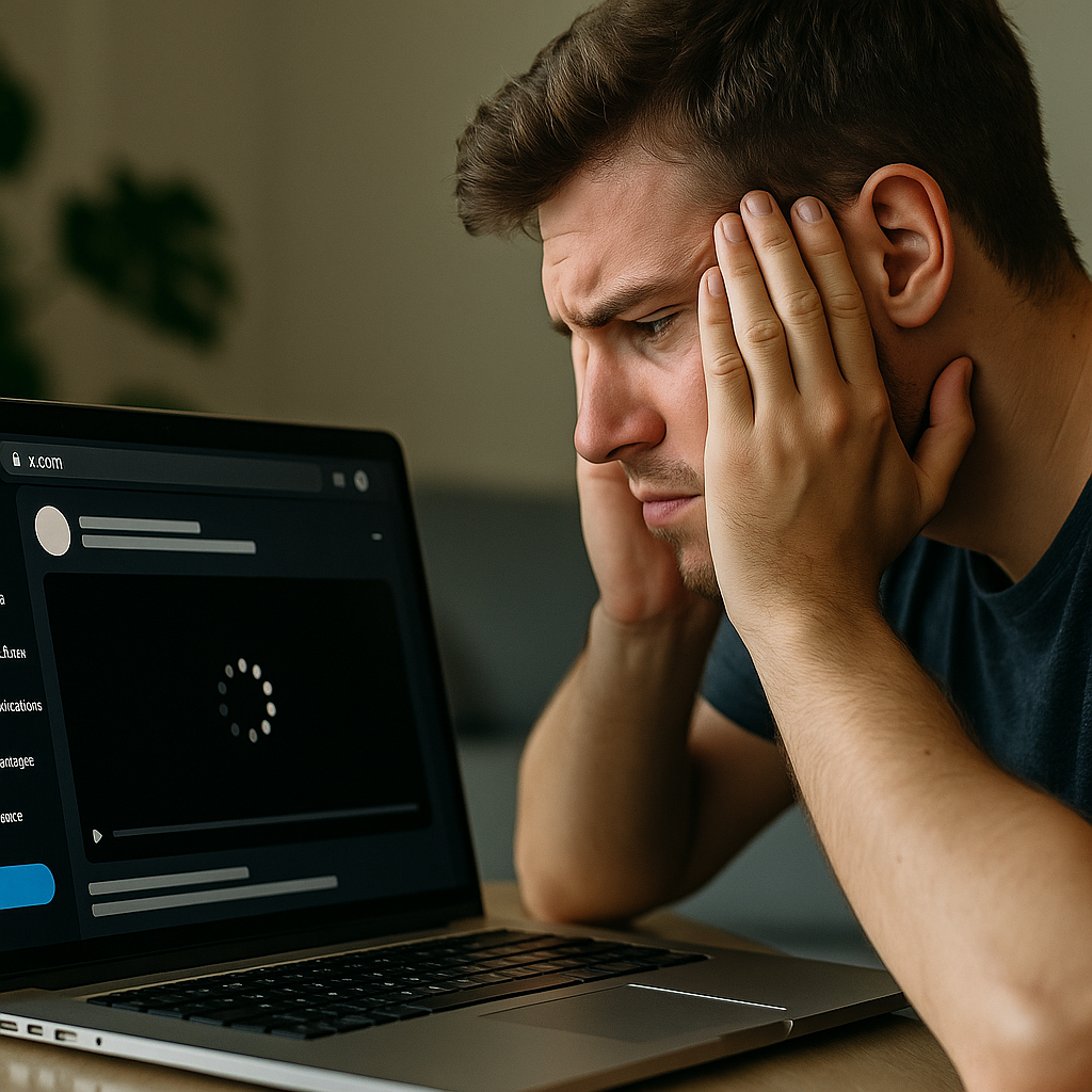 x te video donma sorunu neden olur